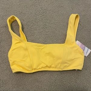 Yellow Bikini top